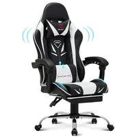 colamy Gaming-Stuhl Weiß PC