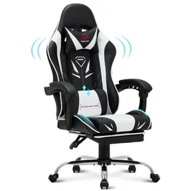 colamy Gaming-Stuhl Weiß PC