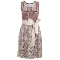 MarJo Dirndl Henrike (1-tlg) Falten beige|rosa 34