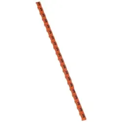 Legrand 038403 Kennzeichnungssystem Duplix Etiketten Orange ”3” 1 - 800 Stück
