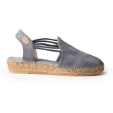Toni Pons Wildleder-Espadrille für Damen - Nuria - Grau, 38 EU - 38 EU