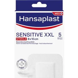 HANSAPLAST Sensitive Wundverband steril 8x10 cm 5 St