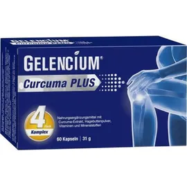 Heilpflanzenwohl Gelencium Curcuma Plus hochdosiert mit Vitamin C Kapseln 60 St.