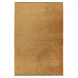 OBSESSION En Vogue gold Textil, Uni Farben, leichte Struktur, In- und Outdoor geeignet, waschbar vegan, Teppiche, Teppich,