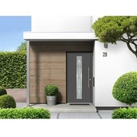 Splendoor Haustür Thermodoor PLUS SP45A  (100 x 210 cm, DIN Anschlag: Rechts, Anthrazitgrau Feinstruktur)