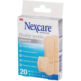Nexcare Pflaster Flexible Textile Universal 20 St.