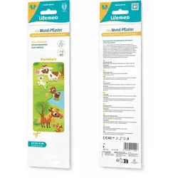LIFEMED Kids Wund-Pflaster Farmtiere 2X25 cm Pflaster