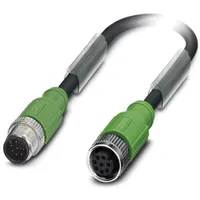 Phoenix Contact 1522985 Sensor-/Aktor-Steckverbinder, konfektioniert M12 Stecker, gerade, Buchse,