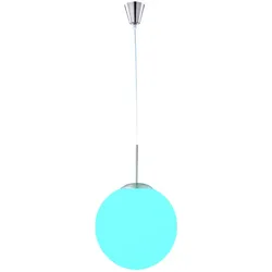 Hängeleuchte Pendelleuchte Lampe Hängelampe Esszimmerleuchte Wohnzimmerlampe, Smart Home App Steuerung Farbwechsler dimmbar, RGB LED 10W 806Lm 2700-6400K, DxH 30x180cm