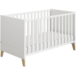 Paidi Babybett Oscar 70 x 140 cm Dekor Weiß