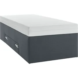 Westfalia Schlafkomfort Boxspringbett 90 x 200 cm Grau