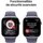 Apple Watch Series 11 GPS 46mm Silver Aluminium Sport Band purple fog M/L