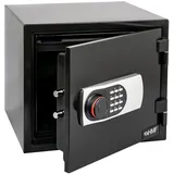 HMF Feuerfester Tresor mit Zahlenschloss 41,2 x 35,5 x 36,3 cm