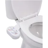 vidaXL Bidet-Aufsatz für Toilettensitz Weiß