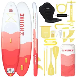 Stand Up Paddling Board Premium Zubehör, HUIIKE, Rot, große Stabilität rot 305 MM