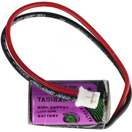 Tadiran Batteries Sonnenschein Inorganic Lithium Battery SL-750 /T mit Kabel und JST Stecker