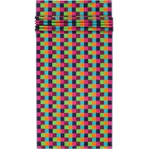 CAWÖ Life Style Karo 7047 Saunatuch 70 x 180 cm multicolor