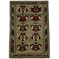 Orientteppich Perserteppich Gabbeh 168 x 118 cm, Borento, rechteckig, Handgeknüpft beige