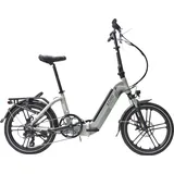 Llobe E-Bike 20" EasyStar Gala grau 36V / 10Ah, 7 Gang Shimano, Heckmotor 250 W, Pedelec, Elektrofahrrad für Damen u. Herren,