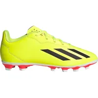 Adidas X Crazyfast Club FxG Fussballschuhe Kinder Fussball-Rasenschuhe TESOYE/CBLACK/FTWWHT,