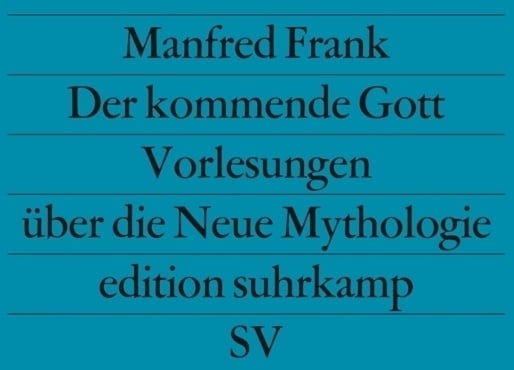 Der Kommende Gott - Manfred Frank  Taschenbuch