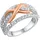 ZEEme Silber 925 zweifarbig mit Unendlichkeits-Motiv