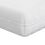 vidaXL Taschenfederkernmatratze mit Kokosnusschicht 80 x 200 cm