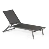 SonnenPartner Sonoa Gartenliege 195 x 64 x 34 cm anthrazit