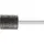 Pferd Schleifstift Zylindrisch D32xH32mm 6mm 5 Stück