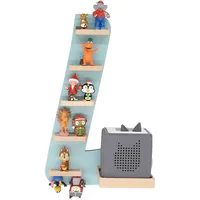 BOARTI Kinderregal Buchstabe L Holz grün