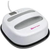 plottiX iXpress Classic 2 Transferpresse 22,8 x 22,5cm, Metall, Weiß, Kompakt