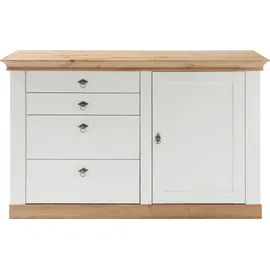 Home Affaire Mehrzweckschrank Cremona 144 x 91 x 52 cm Weiß
