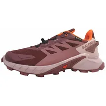 Salomon Supercross 4 GTX Damen Tawny Port/Deauville Mauve/Cherry Tomato 39 1/3