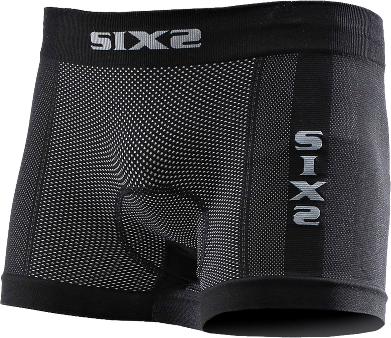 Sixs BOX2, caleçon unisexe - Noir - M/L