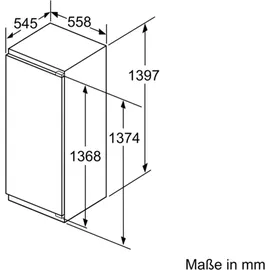 Neff KI1513FE0 Einbaukühlschrank (247 l, 1397 mm hoch)