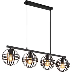 Hängeleuchte Tamara Schwarz max. 60 Watt