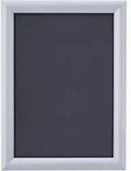 DIN A5 Klapprahmen Silber 17FOM25A5S 17,5 (B) x 1,3 (T) x 23,7 (H) cm 25A5S