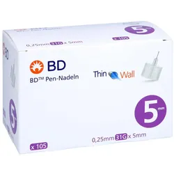 Bd Pen-nadeln 0.25x5mm
