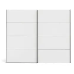 Veto Schiebetürenschrank B243 cm 2 Türen weiß.