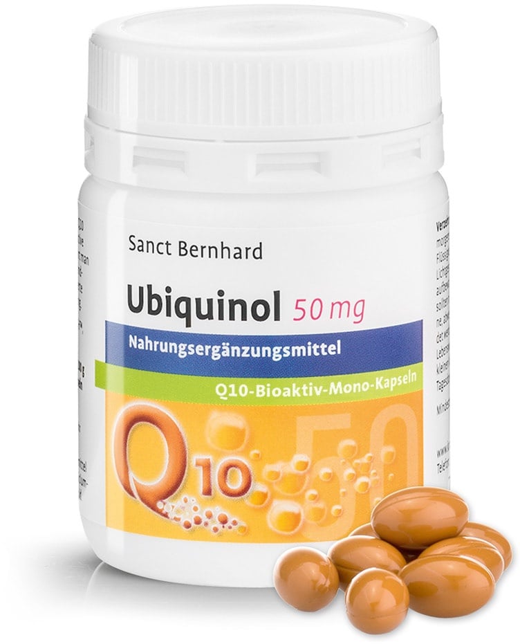 Ubiquinol 50 mg Q10 Bioactive Mono Capsules - 46 g