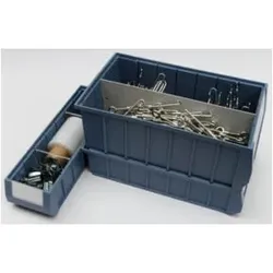Regalwerk Regalkasten TxBxH 500x234x90 mm MRK5209 inkl. Etikett Farbe: blau VE: 8