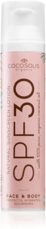COCOSOLIS Natural Sunscreen Lotion Sonnenschutzcreme SPF 30 100 ml