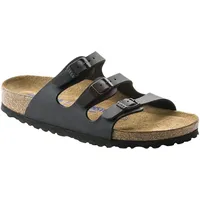 BIRKENSTOCK Florida Damen-Sandalen, Schwarz (Schwarz Birko-Flor 2), 36/36.5 EU - 37 EU