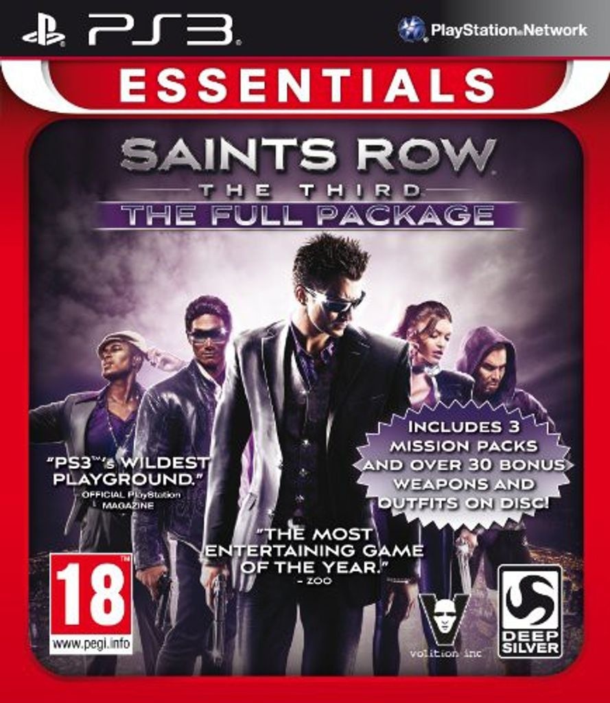 Saints Row 3 Full Package PS-3 UK ind.