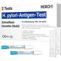 2x Helicobacter pylori Selbsttest Antigen-Schnelltest Stuhlprobe