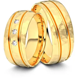 Trauringe D ̧ren 585er Gelbgold - 8967