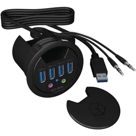 Icy Box IB-HUB1403A - USB 3.0