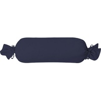 Nackenrollenbezug Nackenrollenbezug, Estella (1 Stück), Mako-Feinjersey Uni blau