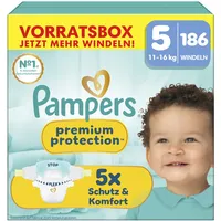 Pampers Premium Protection Gr. 5 (11-16 kg) 186 St.