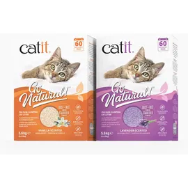 Catit Go Natural!, Katzenstreu mit Vanilleduft - Orange - One Size